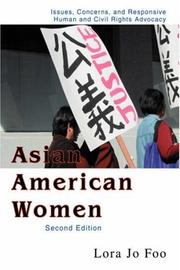 Asian American women : issues, concerns, and responsive human and civil rights advocacy /