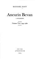 Aneurin Bevan : a biography.