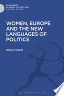Women, Europe and the new languages of politics /