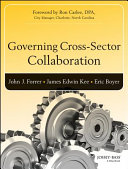 Governing cross-sector collaboration /
