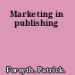 Marketing in publishing