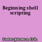 Beginning shell scripting