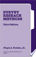 Survey research methods /