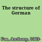 The structure of German