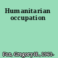 Humanitarian occupation