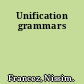 Unification grammars