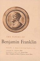 The papers of Benjamin Franklin /