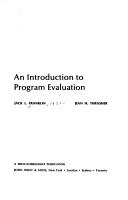 An introduction to program evaluation /