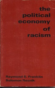 The political economy of racism /