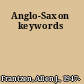 Anglo-Saxon keywords