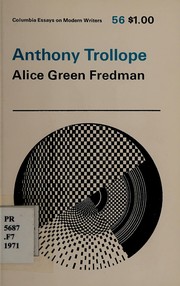 Anthony Trollope /