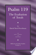 Psalm 119 the exaltation of Torah /