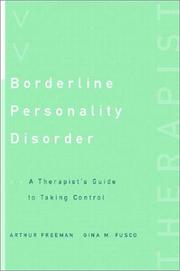 Borderline personality disorder : a therapist's guide to taking control /