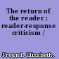 The return of the reader : reader-response criticism /