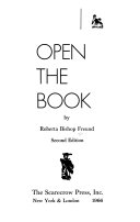 Open the book ; [school library services: kindergarten-grade 9].