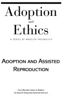 Adoption and assisted reproduction /