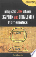 Unexpected links between Egyptian and Babylonian mathematics