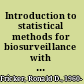 Introduction to statistical methods for biosurveillance with an emphasis on syndromic surveillance /