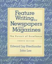 Feature Writing for Newspapers and Magazines