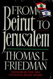 From Beirut to Jerusalem /