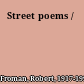 Street poems /