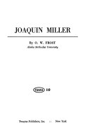 Joaquin Miller /