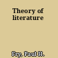 Theory of literature