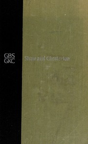 GBS/GKC : Shaw and Chesterton, the metaphysical jesters /