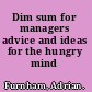 Dim sum for managers advice and ideas for the hungry mind /