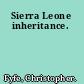 Sierra Leone inheritance.