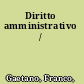 Diritto amministrativo /