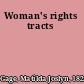 Woman's rights tracts