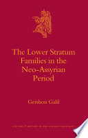 The lower stratum families in the Neo-Assyrian period