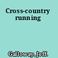 Cross-country running