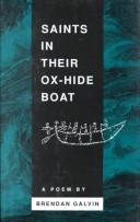 Saints in their ox-hide boat : a poem /