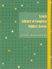 Learn Library of Congress subject access /