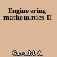 Engineering mathematics-II