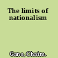 The limits of nationalism