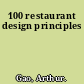 100 restaurant design principles