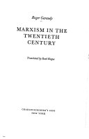 Marxism in the twentieth century /