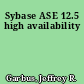 Sybase ASE 12.5 high availability