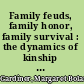 Family feuds, family honor, family survival : the dynamics of kinship networks in the 1692 New England witch-hunt, a case study of the Towne family /