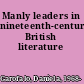 Manly leaders in nineteenth-century British literature