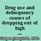 Drug use and delinquency causes of dropping out of high school? /