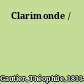 Clarimonde /