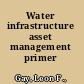 Water infrastructure asset management primer /