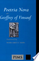Poetria nova of Geoffrey of Vinsauf /
