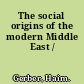 The social origins of the modern Middle East /