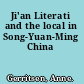 Ji'an Literati and the local in Song-Yuan-Ming China