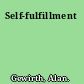 Self-fulfillment